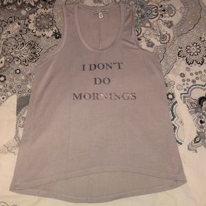Express Tank - I don’t do mornings
